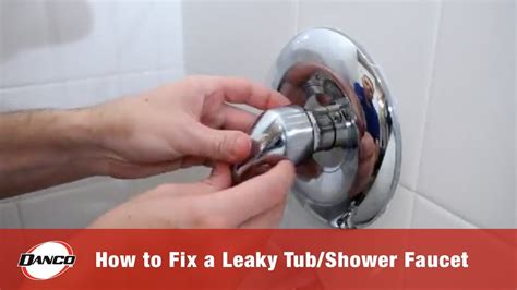 shower knob leaking water|How to Fix a Leaky Shower Faucet